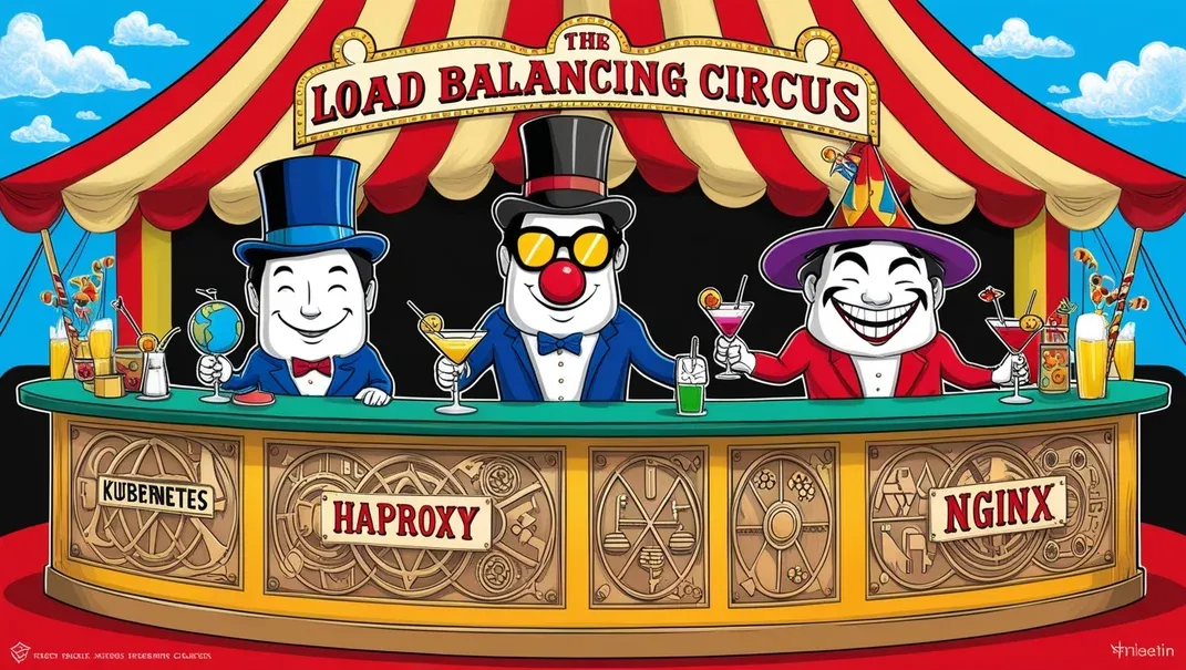 The Load Balancing Circus: Kubernetes, HAProxy, and Nginx Walk into a Bar