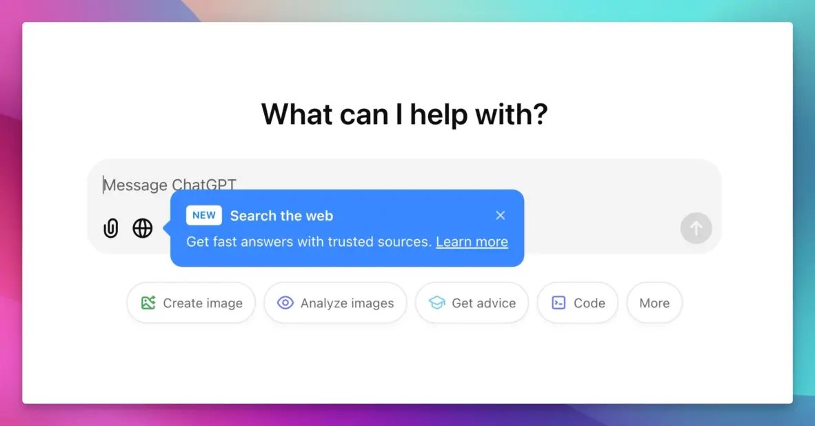 OpenAI Improves ChatGPT Web Search and Releases Google Chrome Extension — Allows You to Make Requests to the Bot via the Browser Address Bar