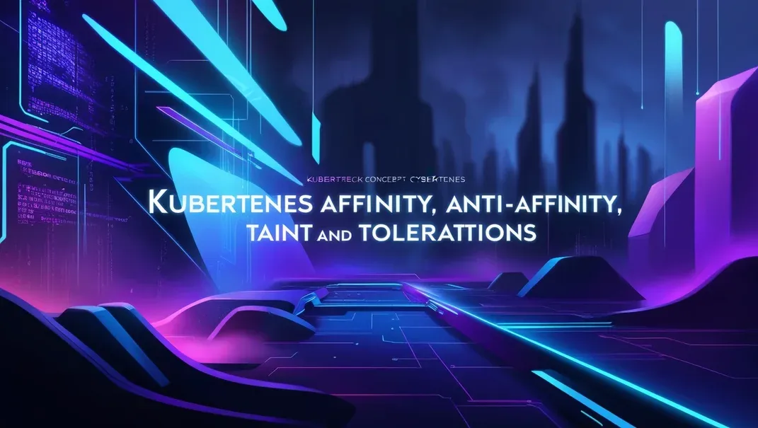 Kubertenes Affinity Anti-Affinity, Taint and Tolerations